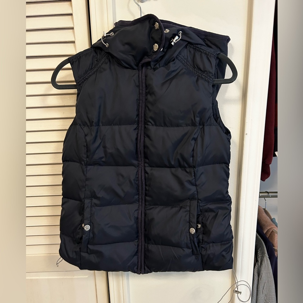 Eddie Bauer Black Quilted Vest
